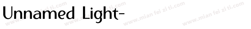 Unnamed Light字体转换
